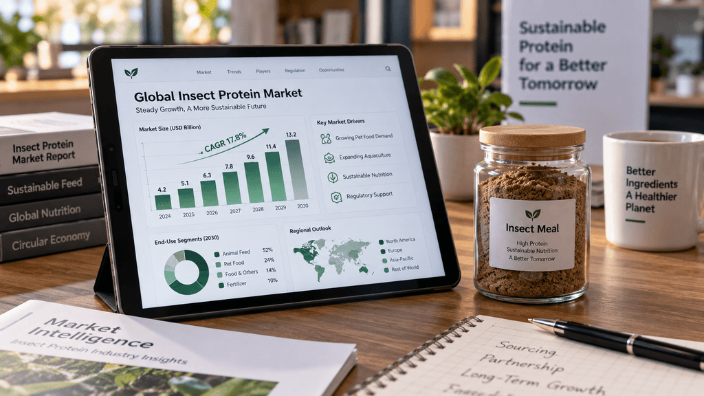 Analyzing cost structures and price parity projections within the global insect protein market.
