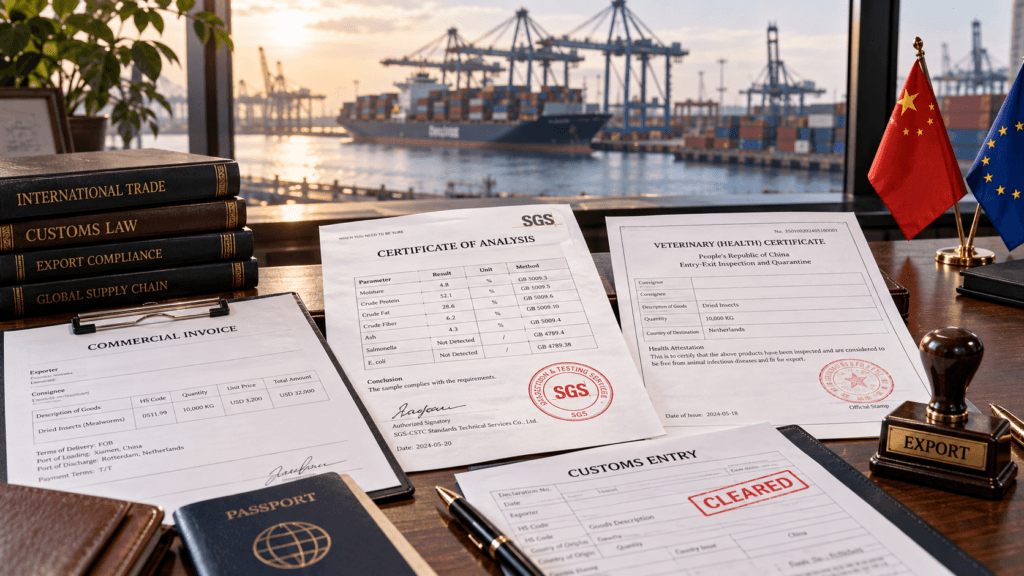 Navigating Asian Insect Protein Export Regulations