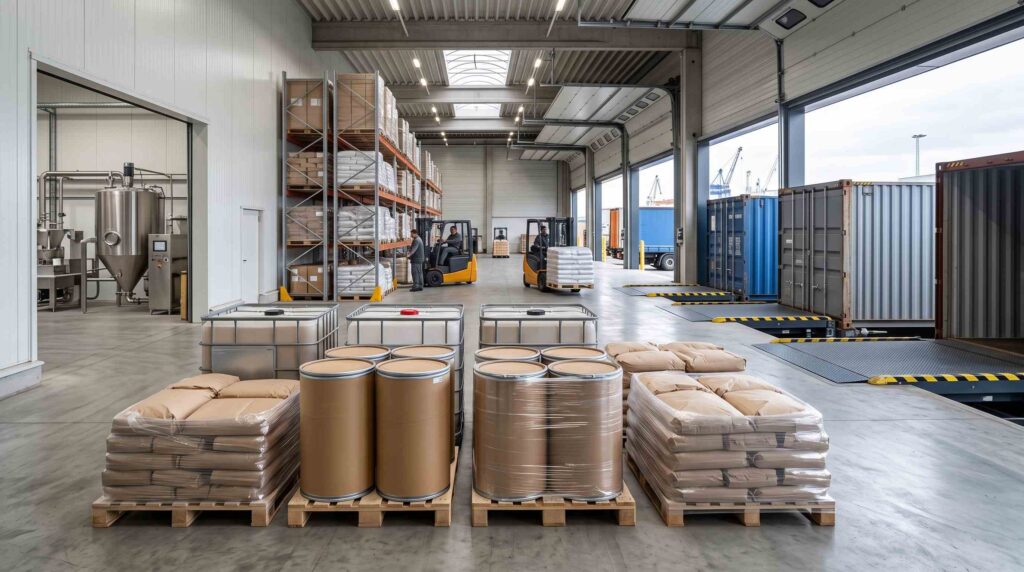 Black soldier fly supply chain from production to ingredient distribution