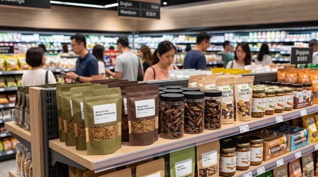Singapore Edible Insects Expand Further Into Mainstream Retail