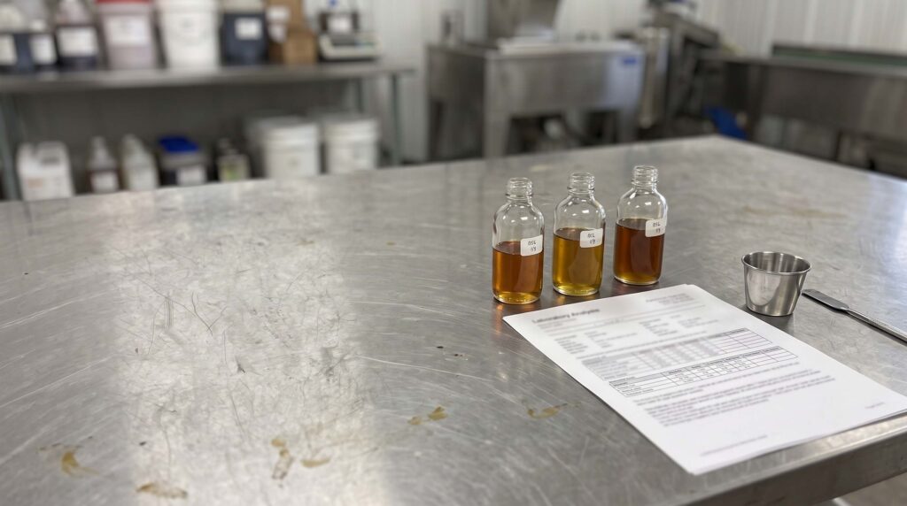 BSFL oil specifications comparison for commercial ingredient buyers
