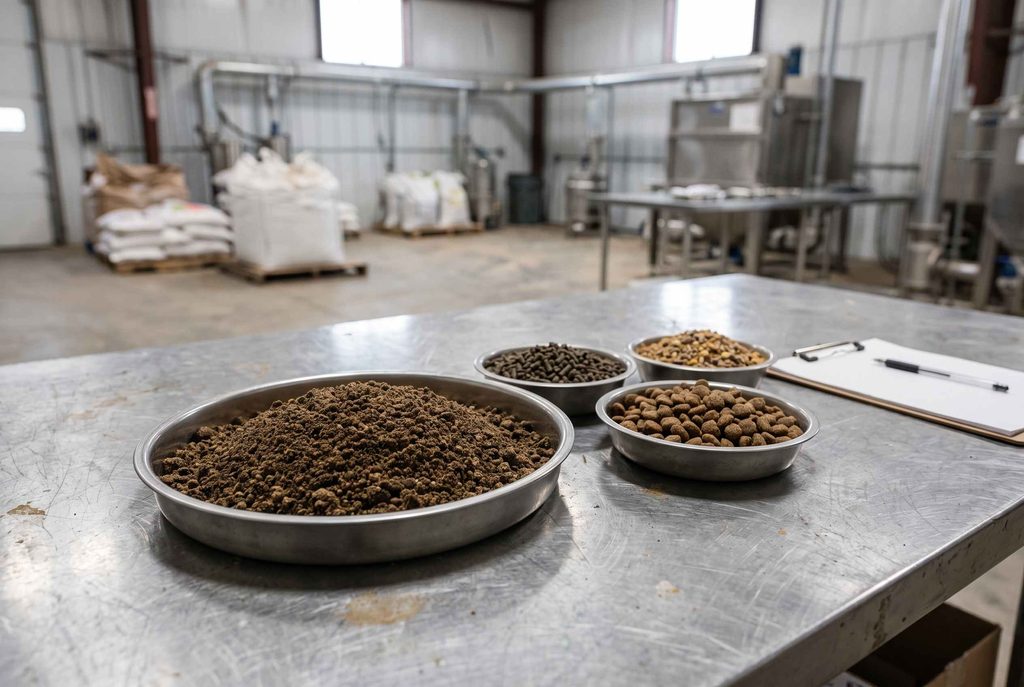 BSFL meal used in aquafeed poultry and pet food formulations