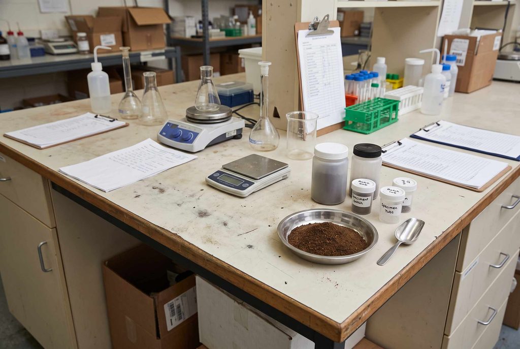 Defatted BSFL meal quality testing for microbiological and chemical safety